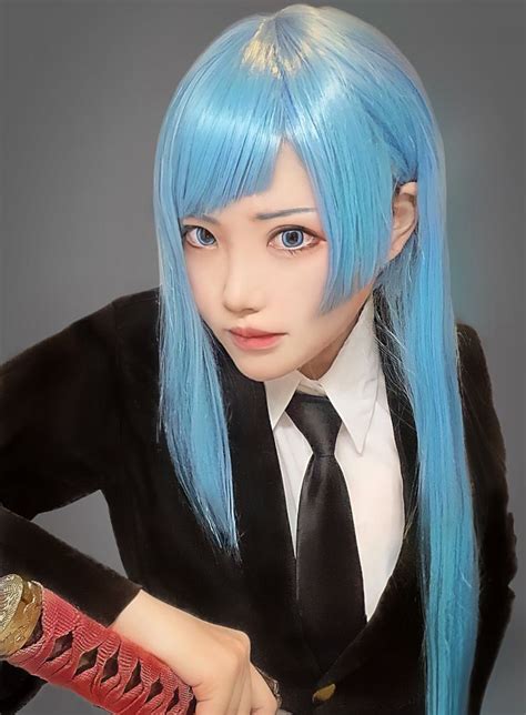 blue cosplay|blue girl cosplay.